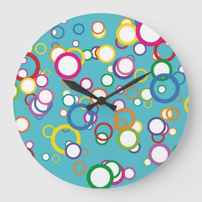 Horloge murale à cercles concentriques (Recto)