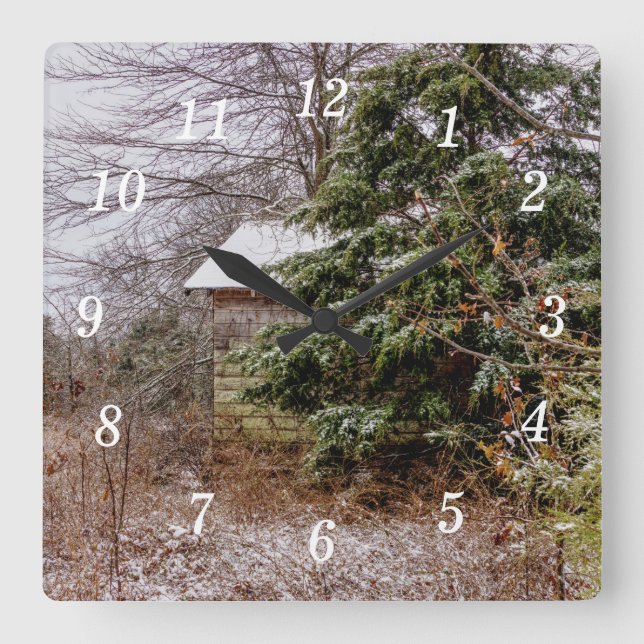 Horloge murale abandonnée (Recto)