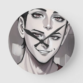 Horloge murale Abstraite Anime