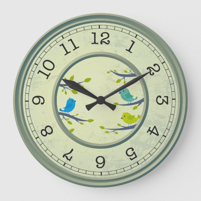 Horloge Murale Accrocheuse (Recto)