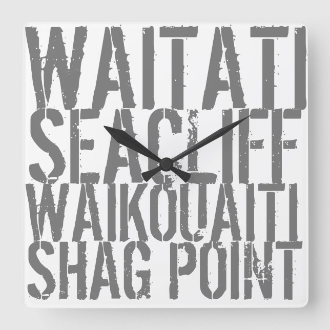 Horloge murale acrylique (Recto)