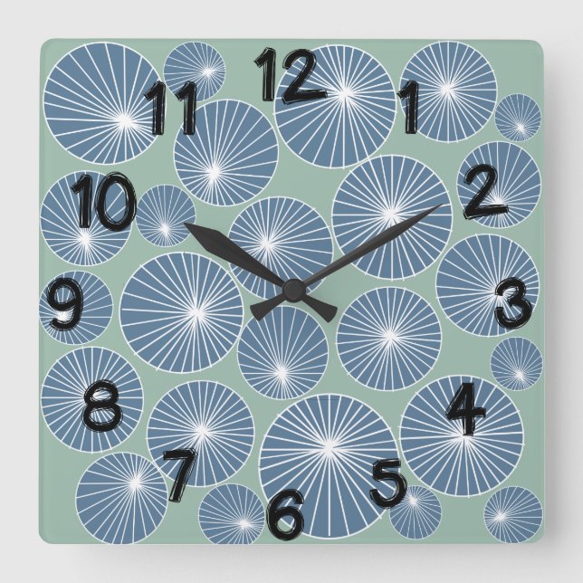 Horloge murale acrylique (Recto)