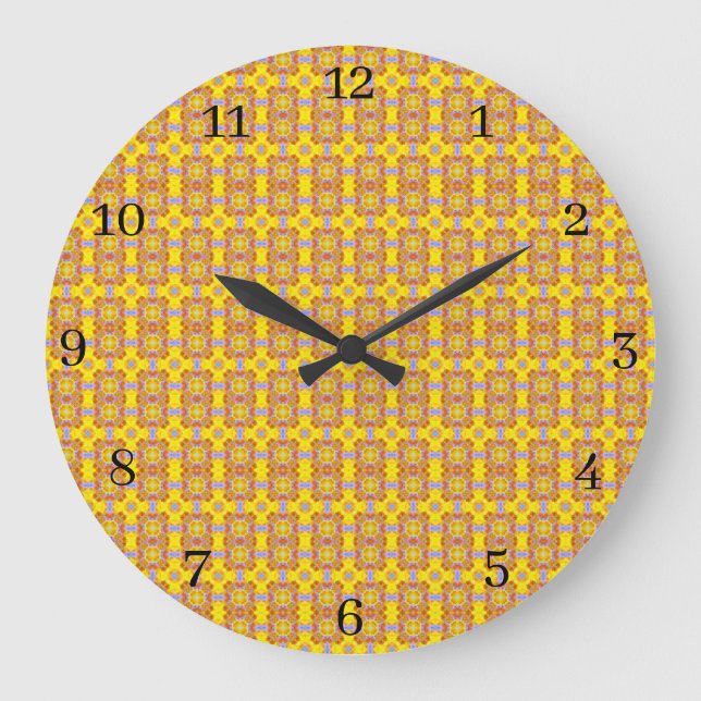 Horloge murale acrylique (Recto)