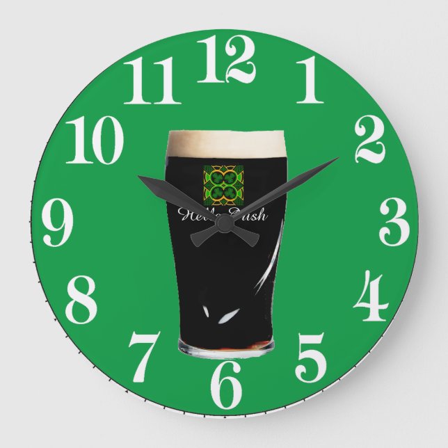 Horloge murale acrylique (Recto)