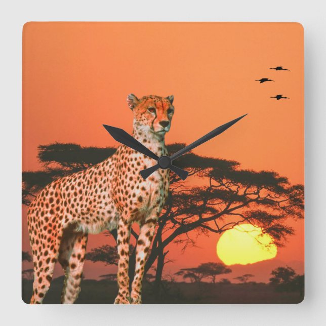 Horloge murale acrylique (Recto)