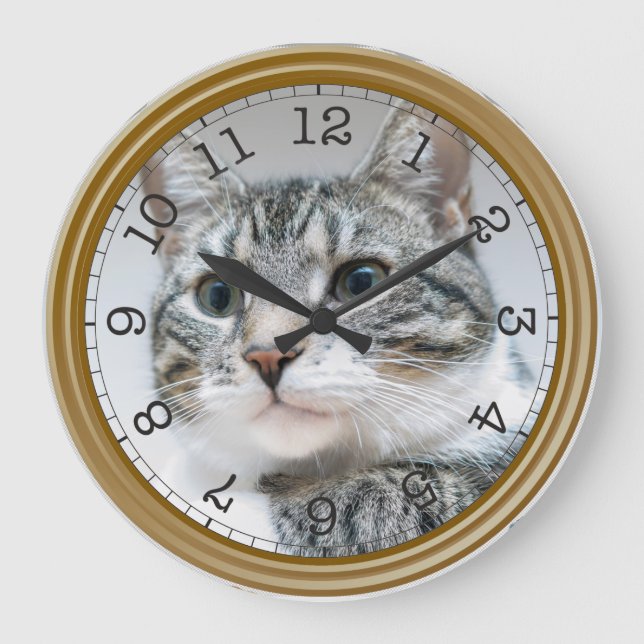 Horloge murale acrylique (Recto)
