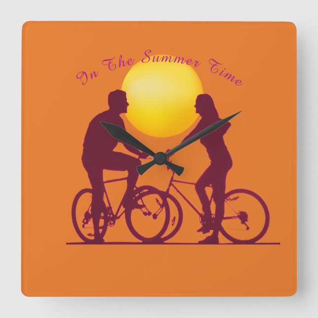 Horloge murale acrylique (Recto)