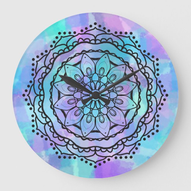 Horloge murale acrylique (Recto)