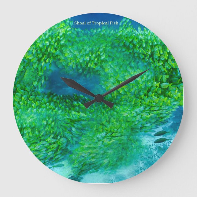 Horloge murale acrylique (Recto)