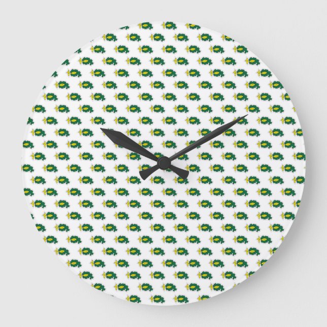 Horloge murale acrylique (Recto)