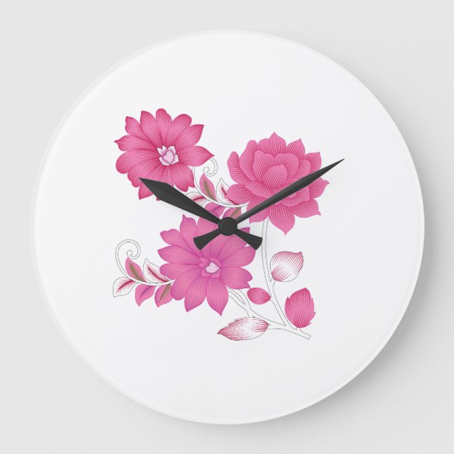 Horloge murale acrylique (Recto)