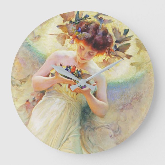 Horloge murale acrylique (Recto)