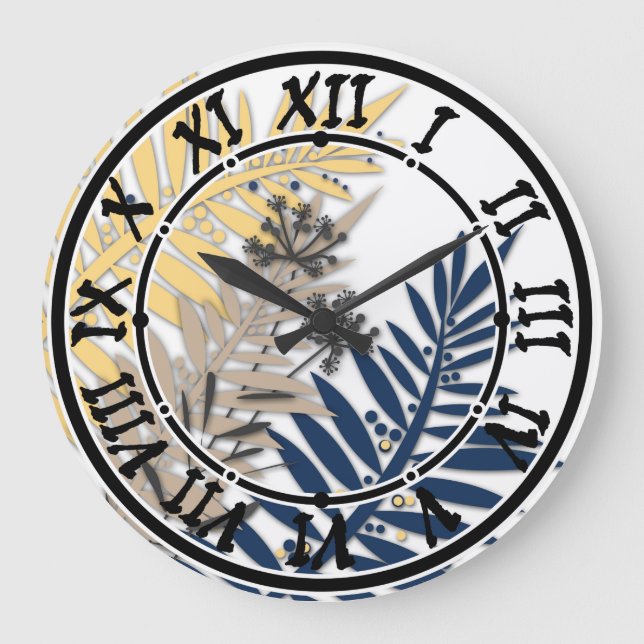 Horloge murale acrylique (Recto)