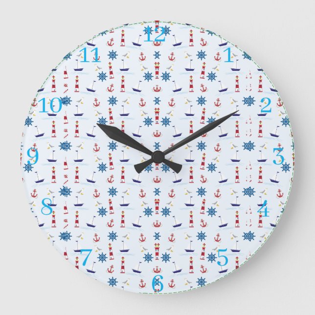 Horloge murale acrylique (Recto)