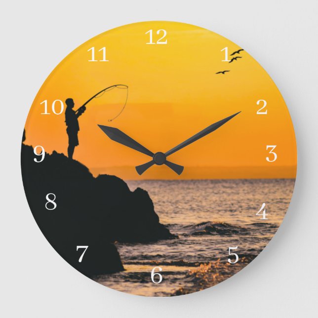 Horloge murale acrylique (Recto)