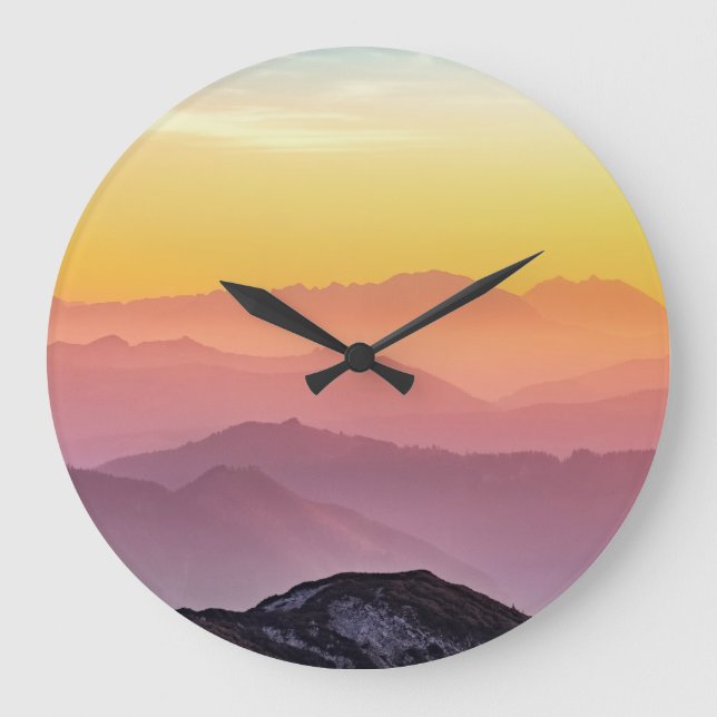 Horloge murale acrylique (Recto)