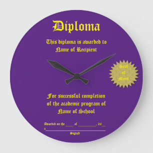 Horloge murale acrylique