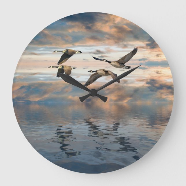Horloge murale acrylique (Recto)
