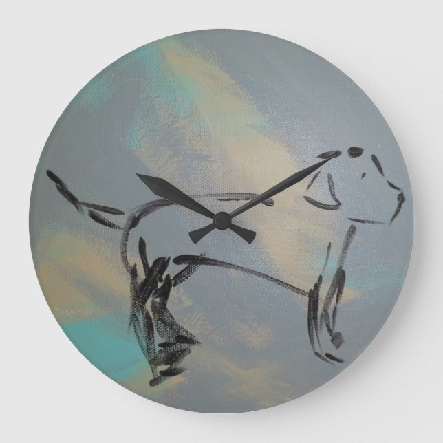 Horloge murale acrylique (Recto)