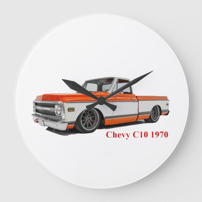 Horloge murale acrylique (Recto)