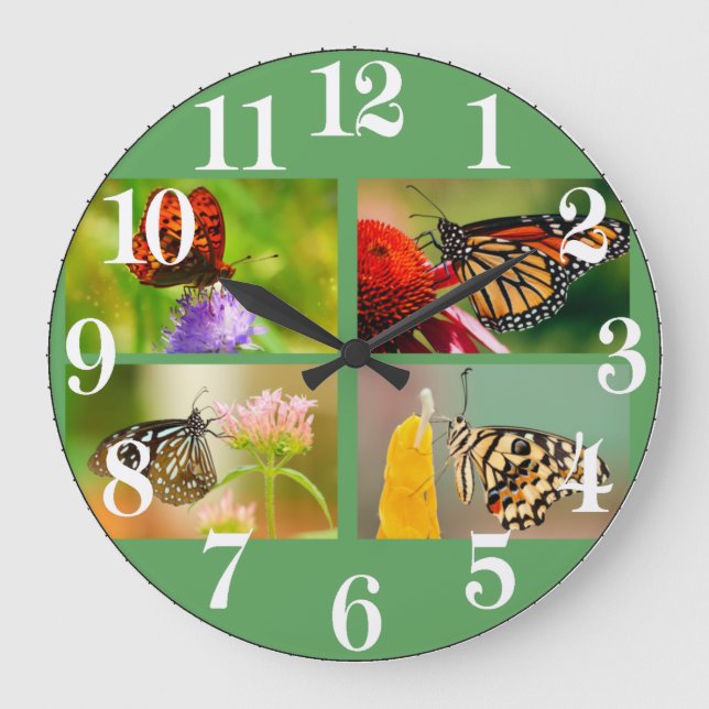 Horloge murale acrylique (Recto)
