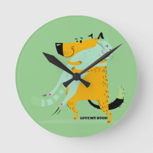 Horloge murale acrylique