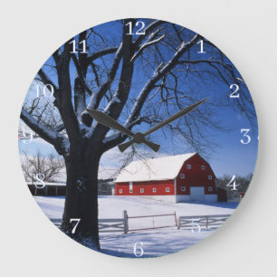 Horloge murale acrylique