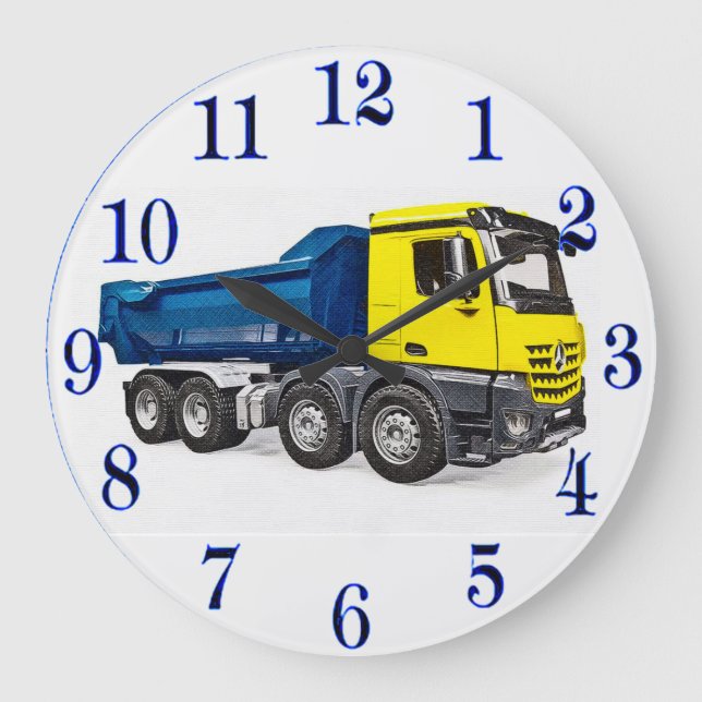 Horloge murale acrylique (Recto)