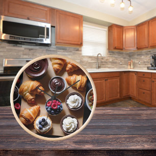 Horloge murale, Acrylique Carré de 27,3 cm