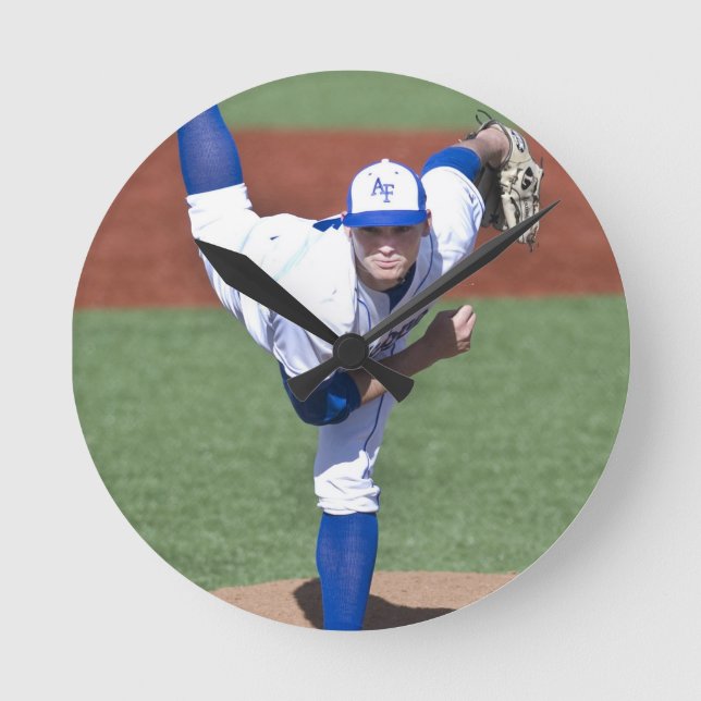 Horloge murale acrylique de Pitcher - HAMbyWhiteGl (Recto)