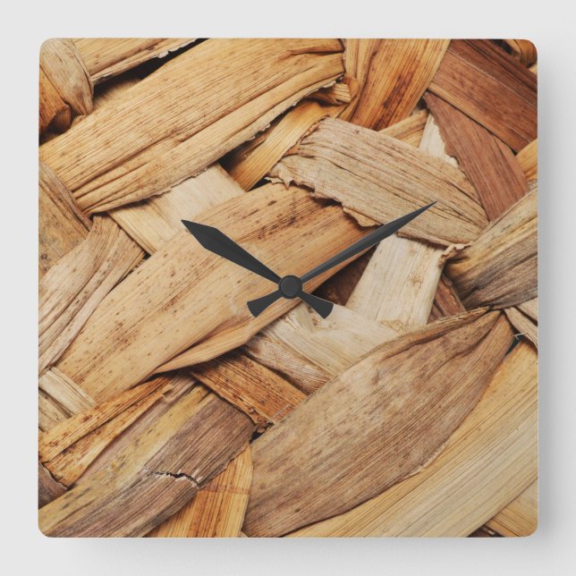 Horloge murale acrylique du panier (Recto)