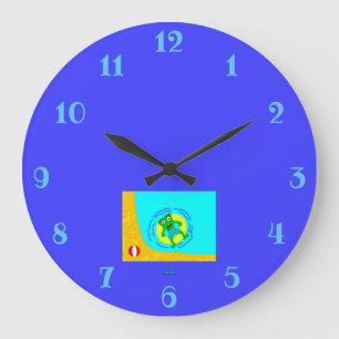 Horloge murale acrylique FrankenCheese été