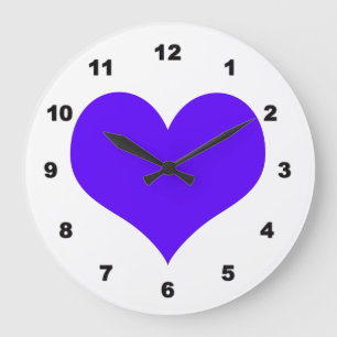 Horloge murale acrylique Love Time