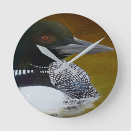 Horloge murale acrylique ronde (moyenne) 17