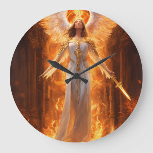 horloge murale anjel