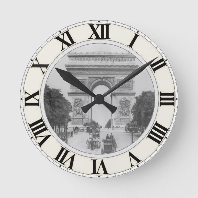Horloge murale Arc de triomphe (Recto)