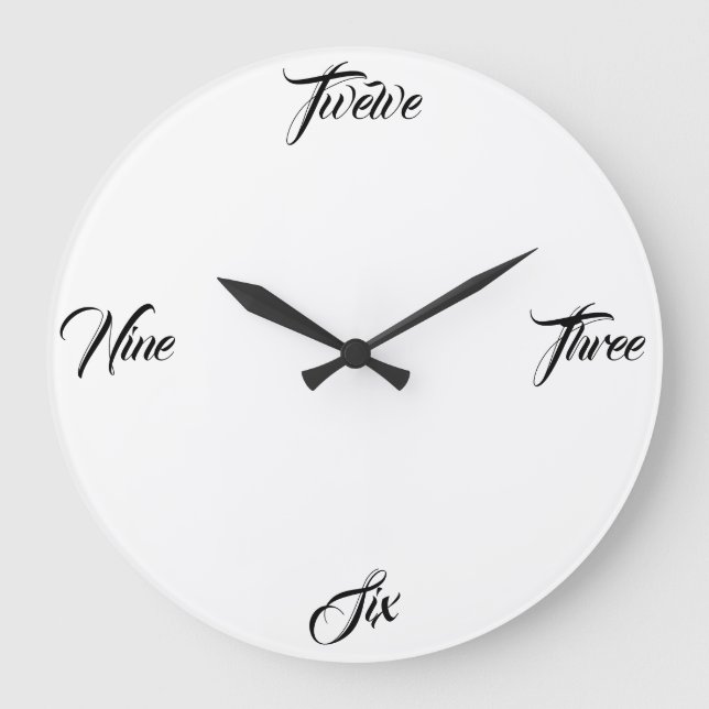 HORLOGE MURALE ART ET DESIGN (Recto)