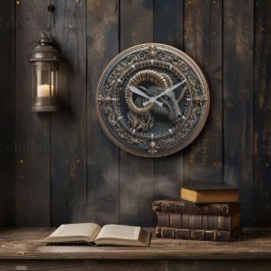 Horloge murale Astrolologie Aries-Zodiac