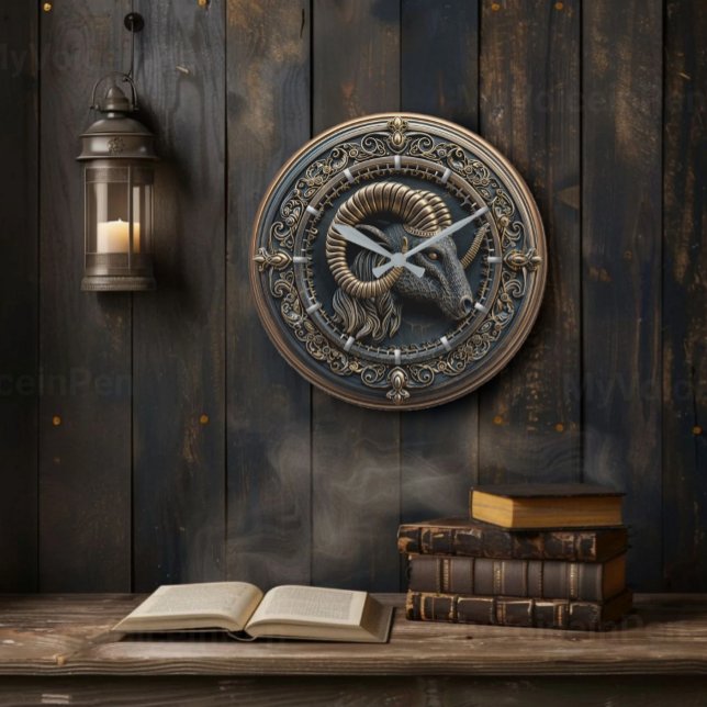 Horloge murale Astrolologie Aries-Zodiac (Créateur téléchargé)