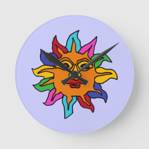 Horloge murale aztèque de Sun de CR