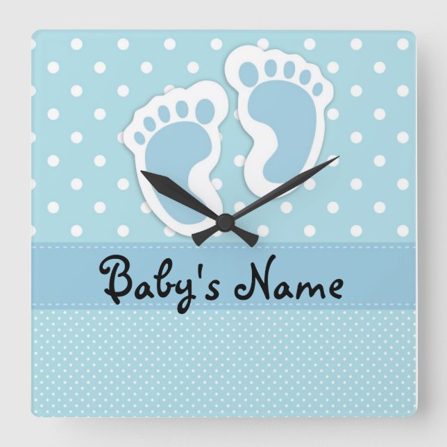 Horloge murale "Baby Boy" (Recto)