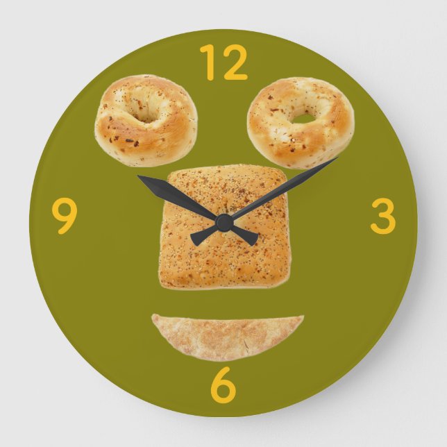 Horloge murale BAGEL (Recto)
