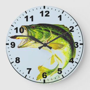 Horloge murale basse