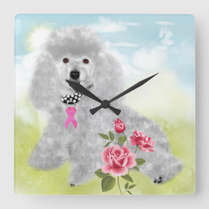 Horloge murale BCA Poodles Rule