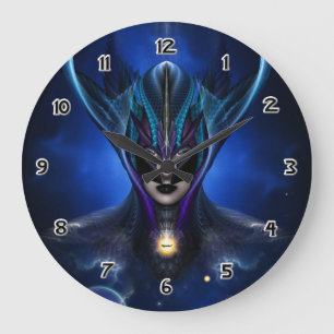 Horloge murale bleu ombre Taidushan Sai