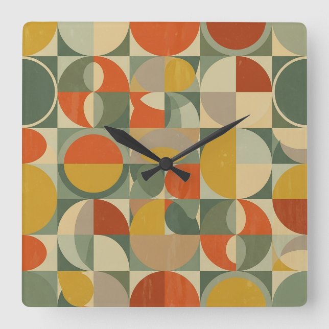 Horloge murale Boho Naturelle (Recto)