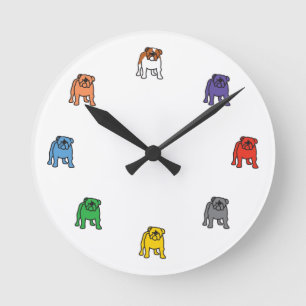 Horloge murale Buldog