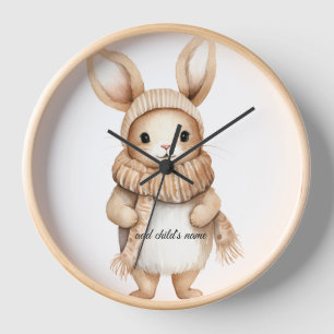 Horloge murale Bunny Cosy