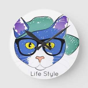 Horloge murale Cats