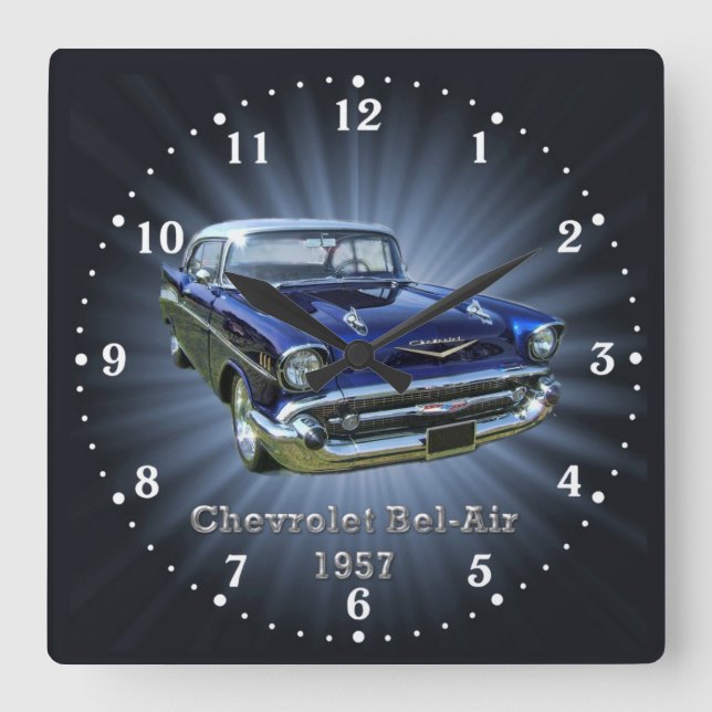 Horloge murale Chevrolet Bel-Air 1956 (Recto)